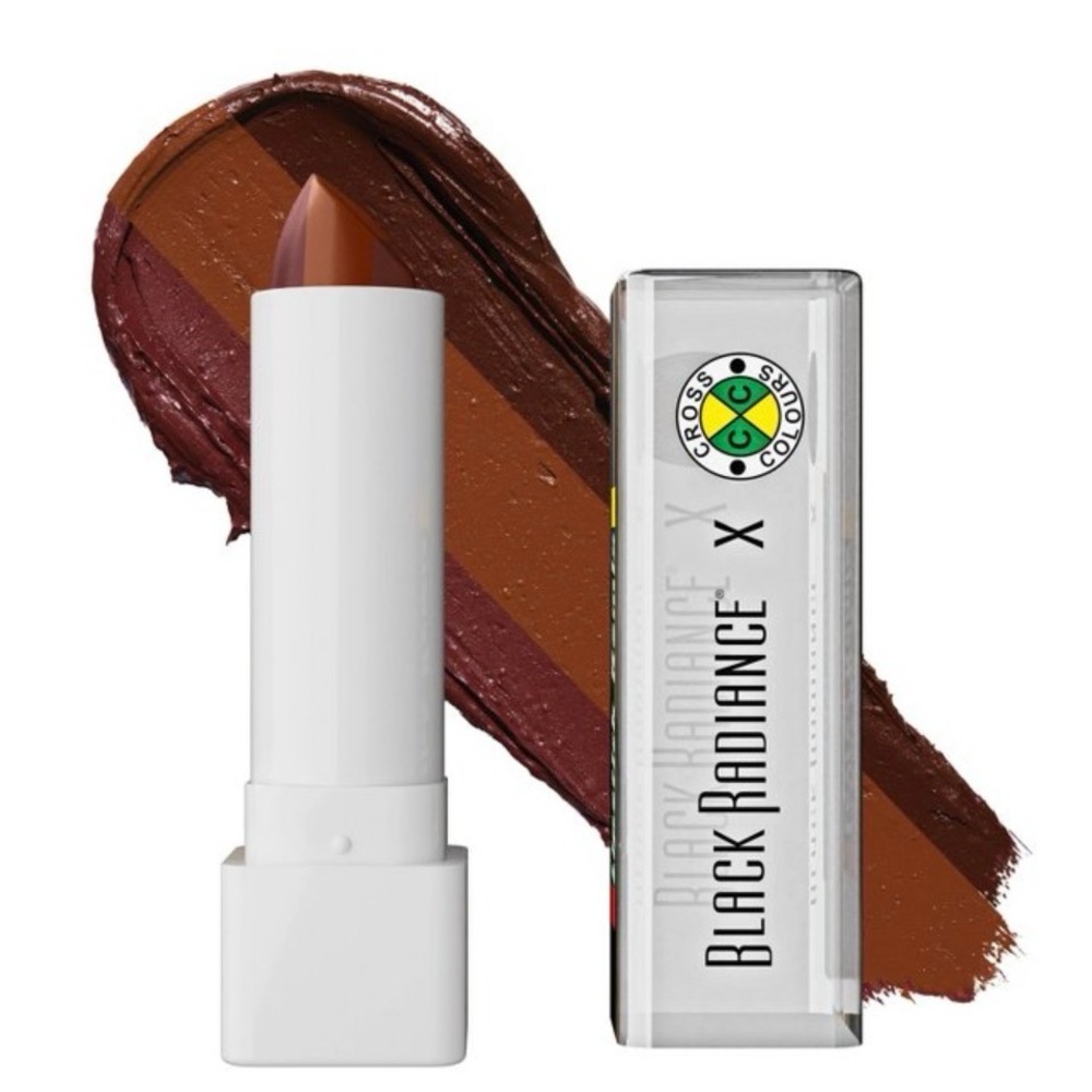 Black Radiance Lipstick -3-D divas tricolor new open cap 3.5 g neutral palette